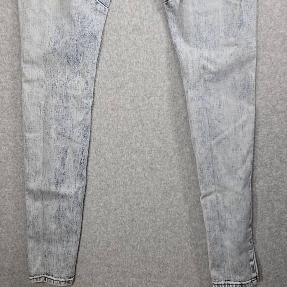 David Kollar Jeans Skinny 30x32 Rock Star Distressed Acid Wash - Picture 10 of 13